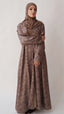 Yasmin Abaya in Smoked Gold