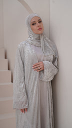 Leila Abaya in Taupe