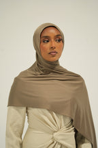 Liquid Jersey set in Mocha