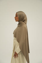 Liquid Jersey set in Mocha