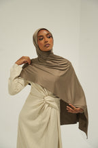 Liquid Jersey set in Mocha