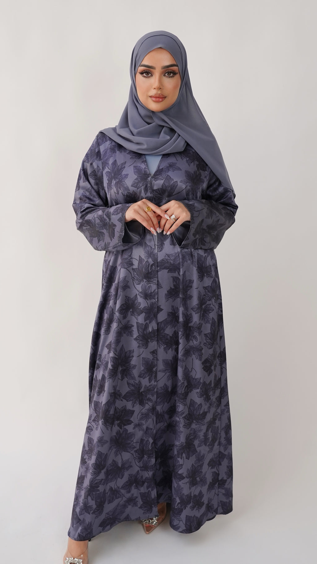 Hawraa Abaya in Navy