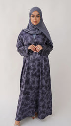 Hawraa Abaya in Navy