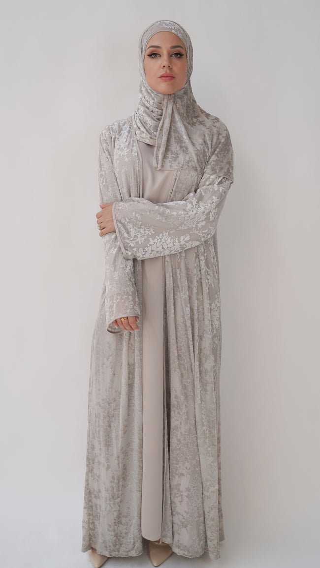 Leila Abaya in Taupe Main Image