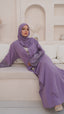 Maryam Abaya in Lilac