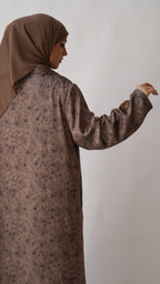 Yasmin Abaya in Smoked Gold