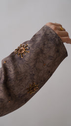 Yasmin Abaya in Smoked Gold